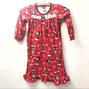 Disney Christmas Santa Mickey PJ Dress